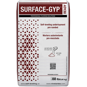 Autonivelante SURFACE-GYP READY,Self-leveling underlayment pre-sanded